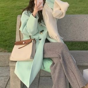 Korean Mint Long Wintercoat NWOT size S